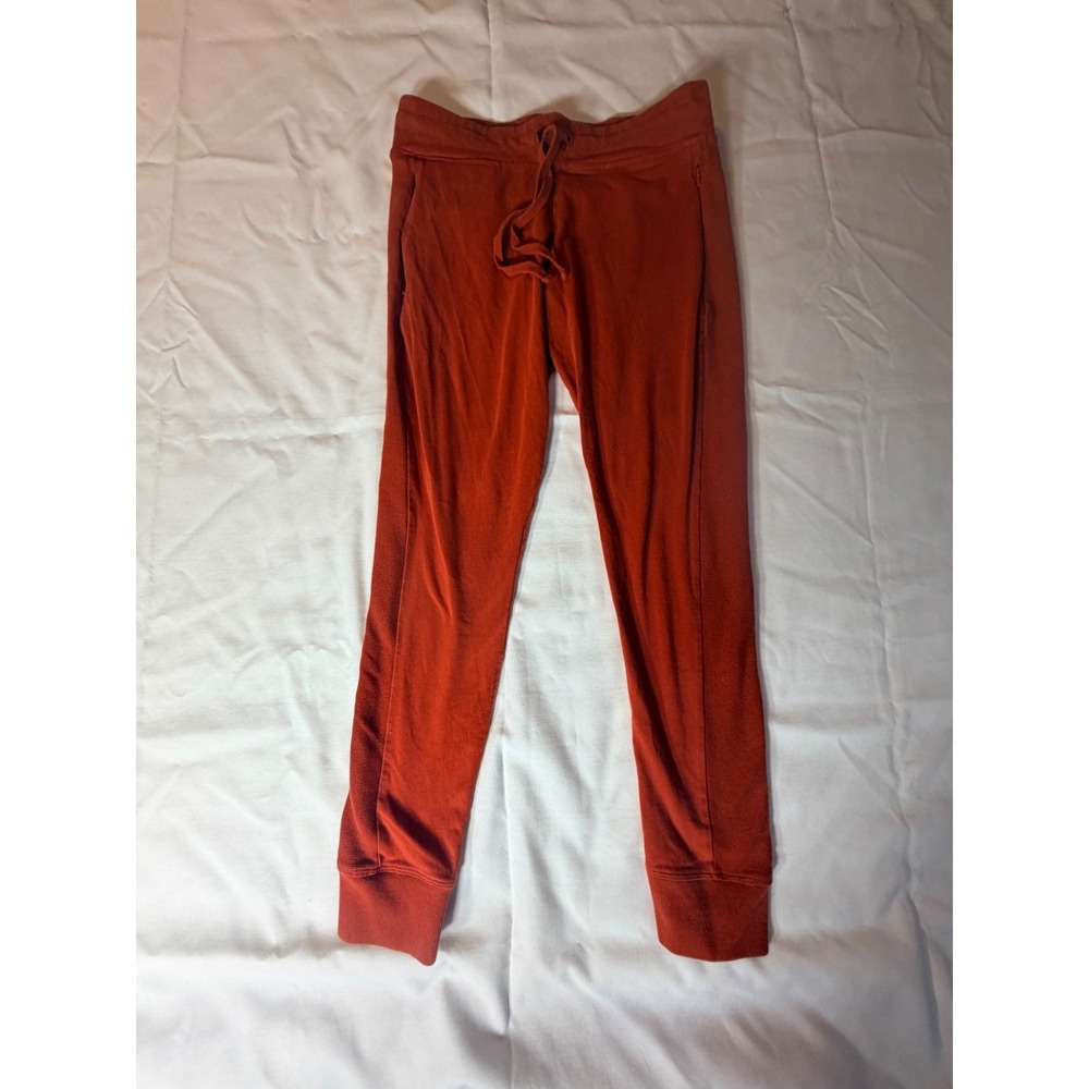 Victoria's Secret PINK Yoga Joggers Burnt Orange Rust Slim Fit Pants Large